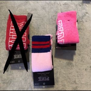💕Pink VS 6 Pairs Socks 💕💕
